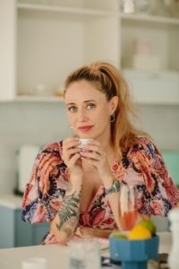Portrait of founder of Kia Designs, Kia Stanford.